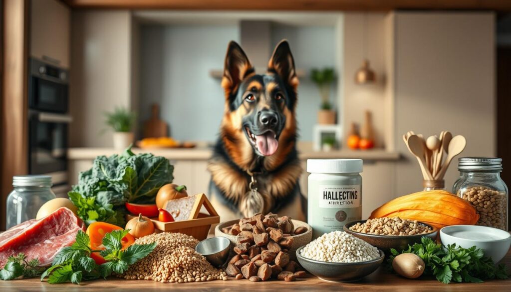 German Shepherd health-specific diet